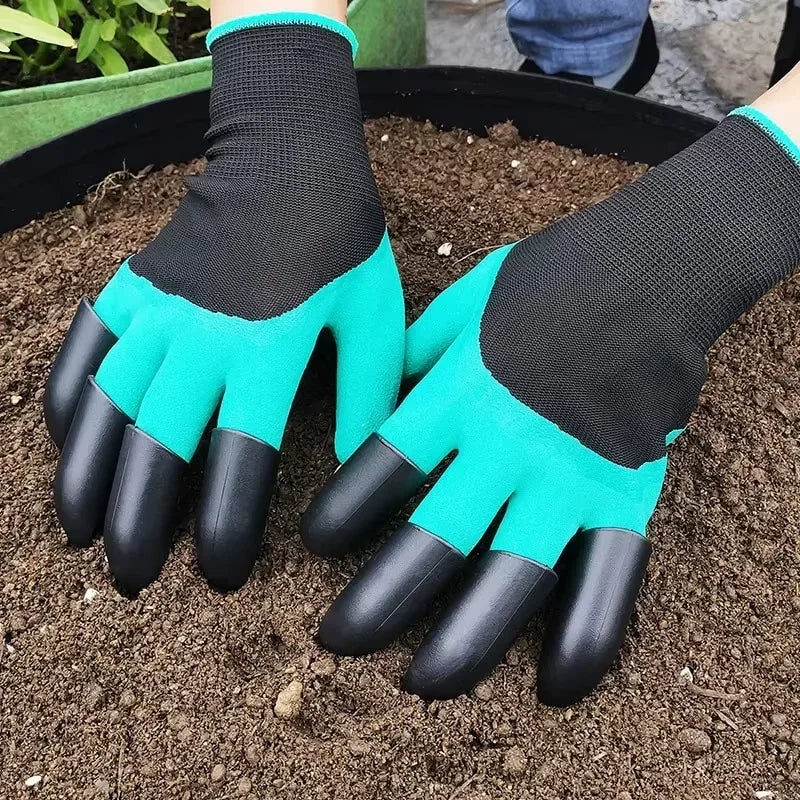 Garden gloves, waterproof, claw resistant, wear-resistant, ground scraping, grass pulling, soil digging, special