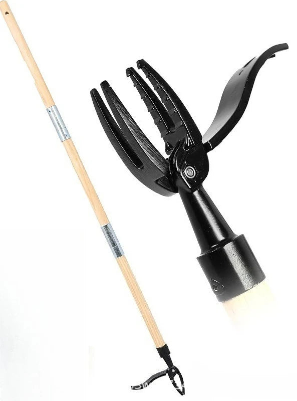 Standing Weed Puller Tool - Adjustable 45-Inch Weed Remover, No-Bend Weed Extractor for Garden Lawn, Durable Vertical Weeder