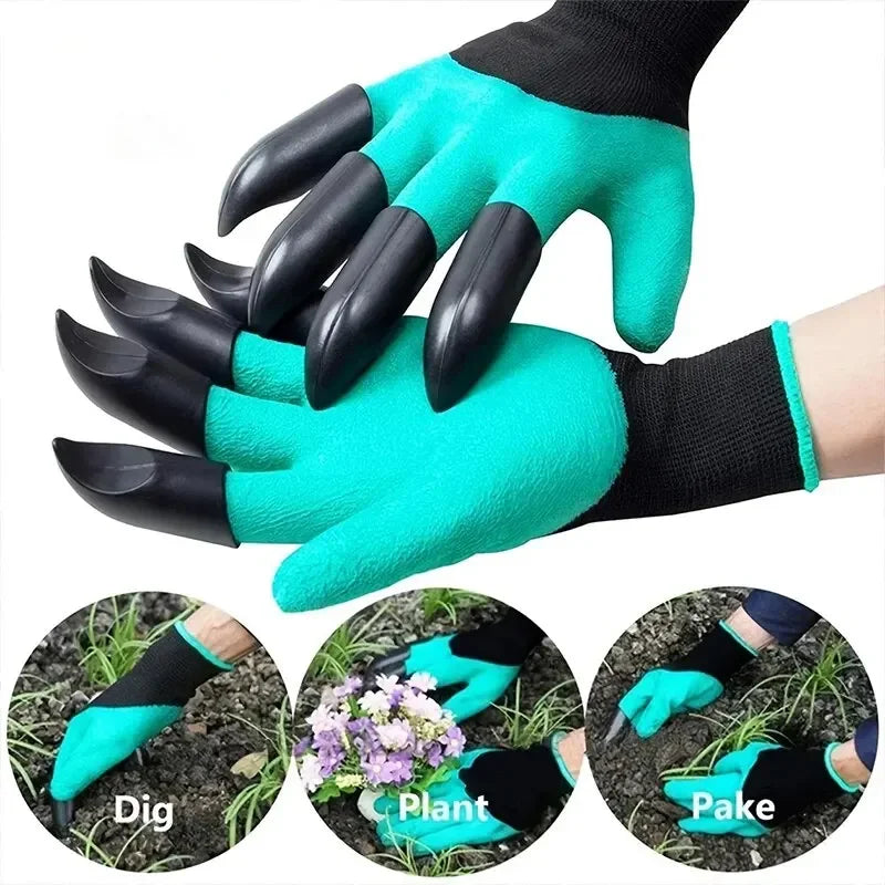 Garden gloves, waterproof, claw resistant, wear-resistant, ground scraping, grass pulling, soil digging, special