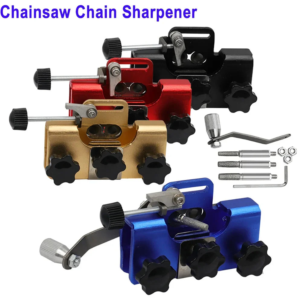 Chainsaw Sharpening Jig Kit Hand Chain Sharpener Chain Clip for All Kinds of Chainsaws