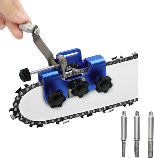 Chainsaw Sharpening Jig Kit Hand Chain Sharpener Chain Clip for All Kinds of Chainsaws