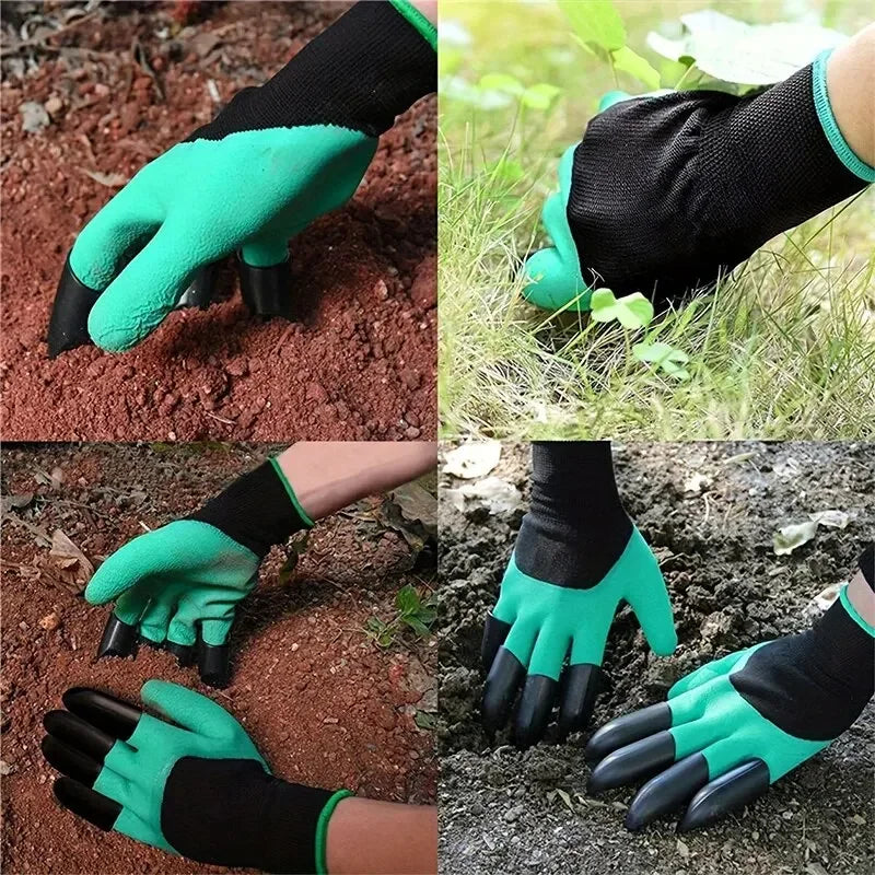 Garden gloves, waterproof, claw resistant, wear-resistant, ground scraping, grass pulling, soil digging, special