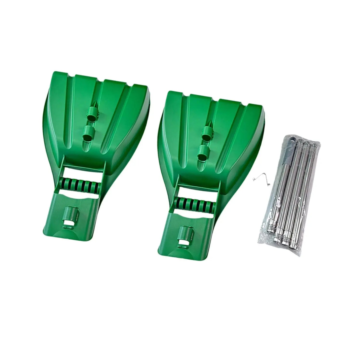 1/2Pcs Leaf Scoops Portable Hand Rake Claw Reusable Debris Garden Rake Grabbers for Picking UP Outdoor Yard Leaves