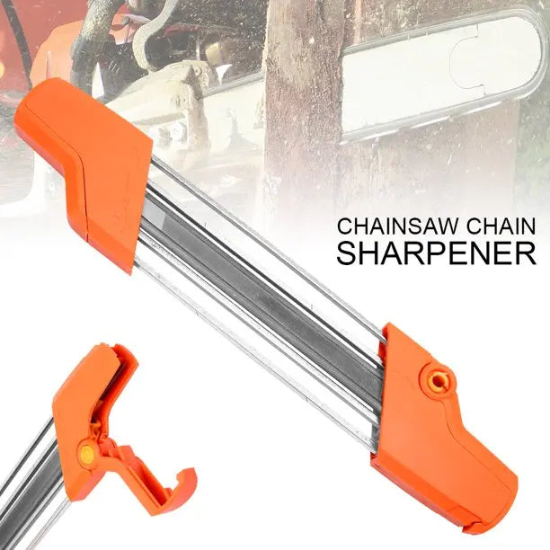 Chainsaw Chain Sharpener 2 in 1 Easy File Sharpening Grinder Tools