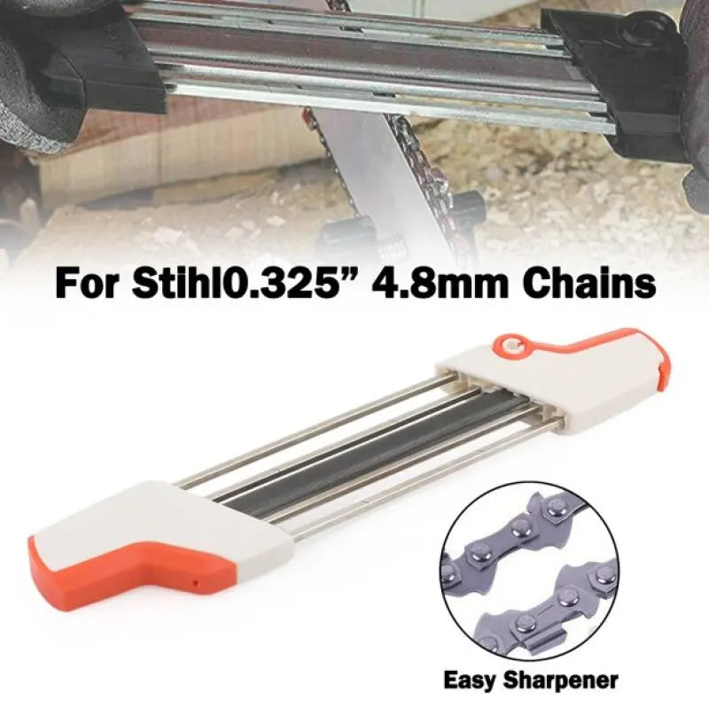 Chainsaw Chain Sharpener 2 in 1 Easy File Sharpening Grinder Tools