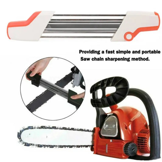 Chainsaw Chain Sharpener 2 in 1 Easy File Sharpening Grinder Tools