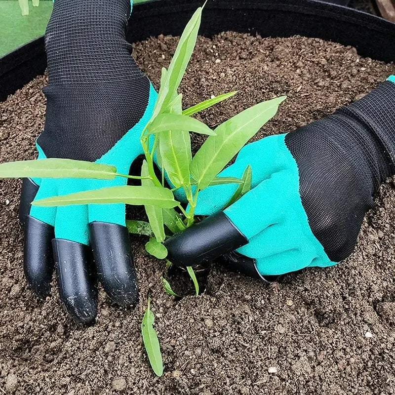 Garden gloves, waterproof, claw resistant, wear-resistant, ground scraping, grass pulling, soil digging, special