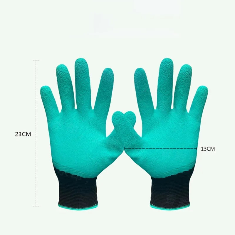 Garden gloves, waterproof, claw resistant, wear-resistant, ground scraping, grass pulling, soil digging, special